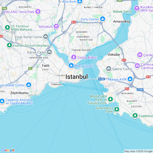 Map location showing the Workwelt office